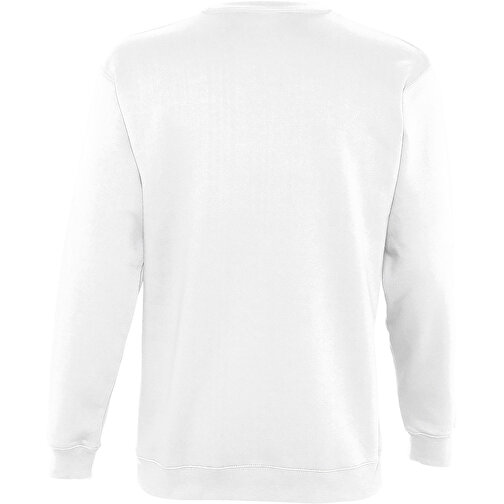 Sweatshirt - New Supreme , Sol´s, weiss, Mischgewebe Polyester/Baumwolle, XXL, 72,00cm (Länge), Bild 2