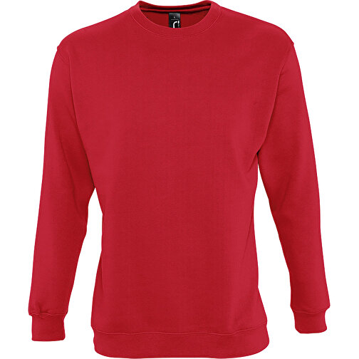 Sweatshirt - New Supreme , Sol´s, rot, Mischgewebe Polyester/Baumwolle, XXL, 72,00cm (Länge), Bild 1