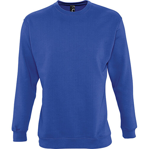 Sweatshirt - New Supreme , Sol´s, royal blue, Mischgewebe Polyester/Baumwolle, M, 69,00cm x 54,00cm (Länge x Breite), Bild 1
