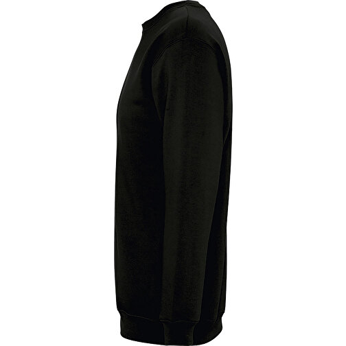 Sweatshirt - New Supreme , Sol´s, schwarz, Mischgewebe Polyester/Baumwolle, XL, 71,00cm x 60,00cm (Länge x Breite), Bild 3
