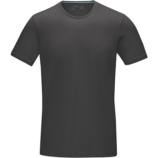 Balfour T-Shirt Für Herren , Green Concept, storm grey, Single jersey Strick 95% Bio Baumwolle, 5% Elastan, 200 g/m2, L, , Bild 3