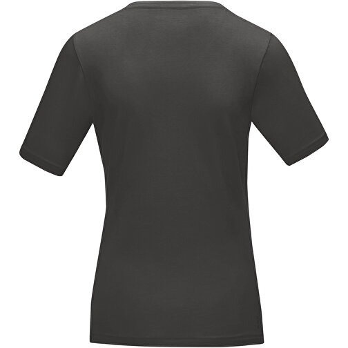 Kawartha T-Shirt Für Damen Mit V-Ausschnitt , Green Concept, storm grey, Single jersey Strick 95% Bio Baumwolle, 5% Elastan, 200 g/m2, XXL, , Bild 4