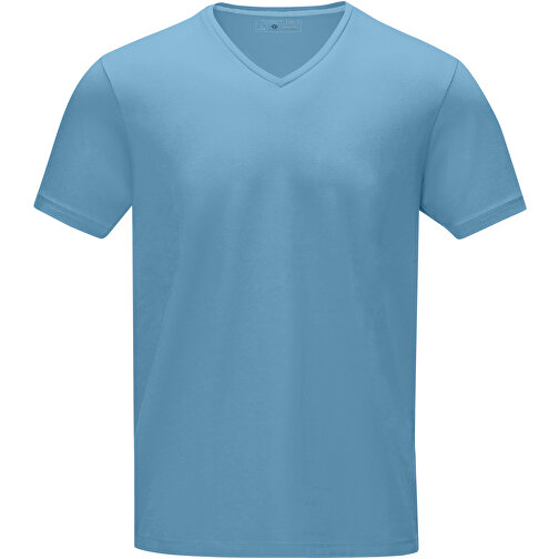 Kawartha T-Shirt Für Herren Mit V-Ausschnitt , Green Concept, nxt blau, Single jersey Strick 95% Bio Baumwolle, 5% Elastan, 200 g/m2, XXXL, , Bild 3