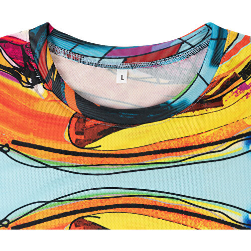 Regular T-Shirt Individuell - Vollflächiger Druck , weiss, Polyester, M, 70,00cm x 104,00cm (Länge x Breite), Bild 9