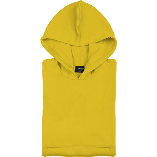 Kinder Technische Sweatshirt Theon , gelb, 100% Polyester 265 g/ m2, 4-5, , Bild 1