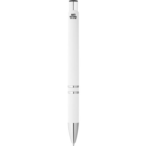BETA SAFE. Kugelschreiber Aus ABS Antibakterieller Behandlung , weiß, ABS, , Bild 4