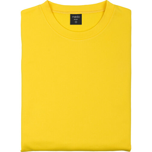 Erwachsene Technische Sweatshirt Kroby , gelb, 100% Polyester 265 g/ m2, M, , Bild 1