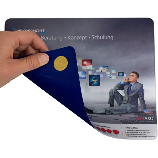 AXOPAD® AXOStar 600 Tapis de paiement Blueline, rectangulaire 29,7 x 21 cm, épaisseur 1,6 mm, Image 2