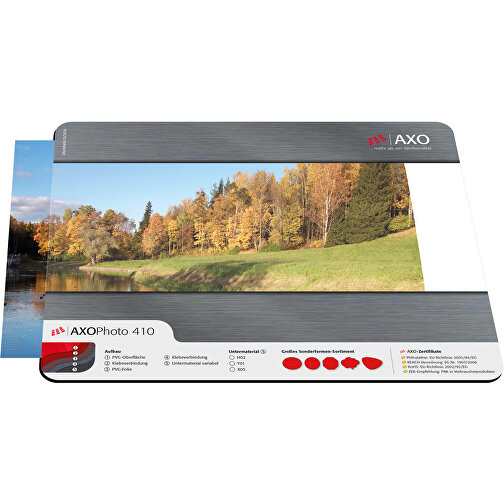 AXOPAD® Betalningsmatta AXOPhoto 610, 24 x 19,5 cm rektangulär, 2,6 mm tjockt, Bild 1
