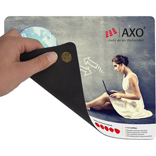 AXOPAD® AXOIdent 600 betalningsmatta, 29,7 x 21 cm rektangulär, 1 mm tjockt, Bild 2
