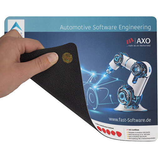 AXOPAD® AXOFast 600 betalningsmatta, 24 x 19,5 cm rektangulär, 1 mm tjockt, Bild 2