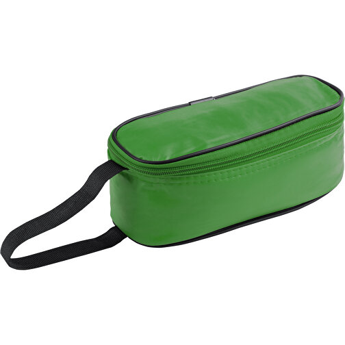 Lunch Box Tasche Rufus , grün, PVC/ Aluminium, 21,00cm x 8,00cm x 7,50cm (Länge x Höhe x Breite), Bild 1