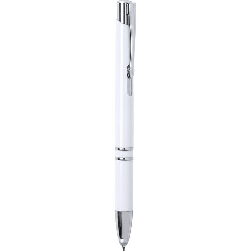 Antibakteriell Kugelschreiber Pointer Topen , weiß, 13,90cm (Breite), Bild 1