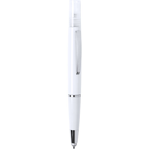Multifunktion Antibakteriell Kugelschreiber Yak , weiß, 15,70cm (Breite), Bild 1