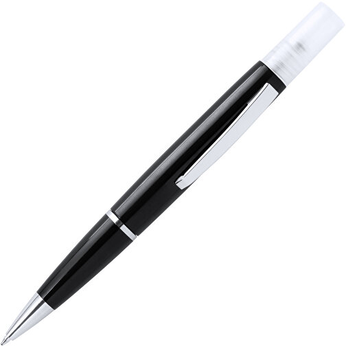 Zerstäuber Kugelschreiber Tromix , schwarz, 15,70cm (Breite), Bild 2