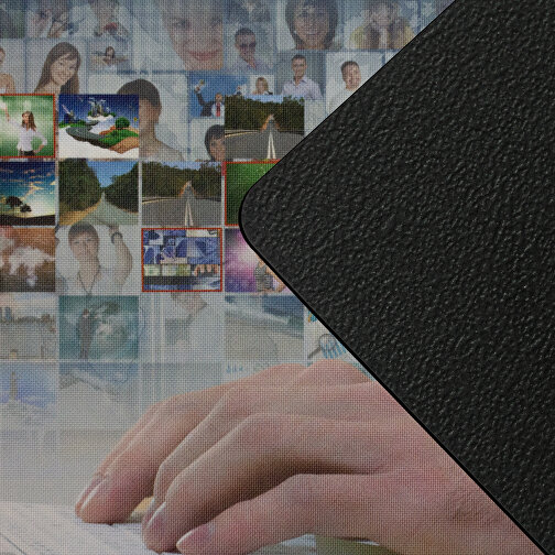 AXOPAD® Mousepad AXOTex 400, 24 x 19,5 cm owalny, grubosc 1 mm, Obraz 3