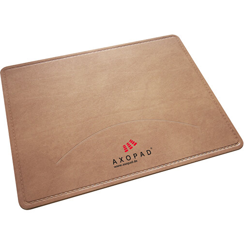 AXOPAD® Mousepad AXONature 400, färg natur, 20 x 20 cm fyrkantigt, 2 mm tjockt, Bild 1