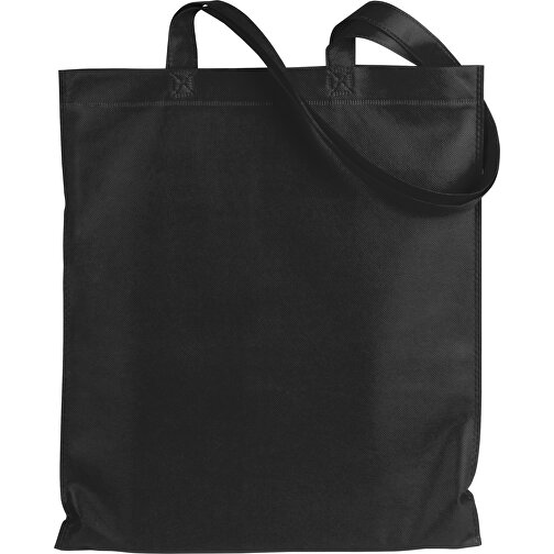 Tasche Jazzin , schwarz, Non-Woven, 36,00cm x 40,00cm (Länge x Breite), Bild 1