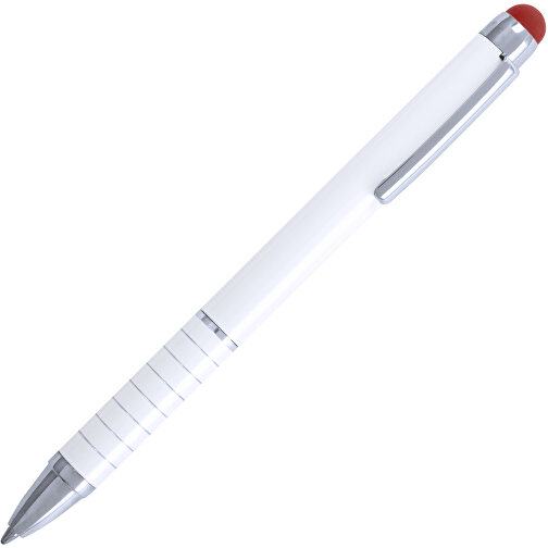 Kugelschreiber Pointer Neyax , rot, Aluminium, 12,50cm (Breite), Bild 2