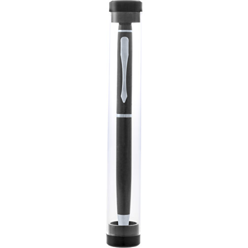 Kugelschreiber Pointer Bolcon , schwarz, Aluminium, 15,00cm (Breite), Bild 1