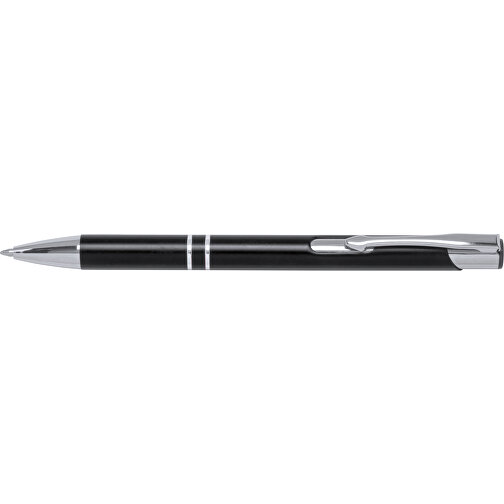 Kugelschreiber Trocum , schwarz, Aluminium, 13,70cm (Breite), Bild 3