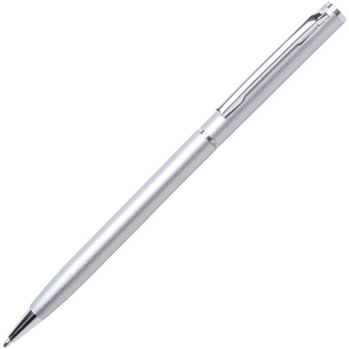 Kugelschreiber Zardox , silber, Aluminium, 12,90cm (Breite), Bild 2