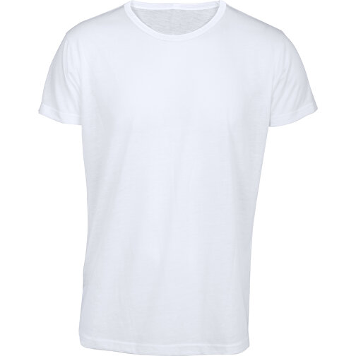 Erwachsene T-Shirt Krusly , weiss, 100% Polyester 140 g/ m2. Cotton Touch, XXL, , Bild 1