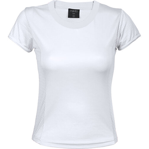 Frauen T-Shirt Tecnic Rox , weiß, 100% Polyester 135 g/ m2, L, , Bild 1