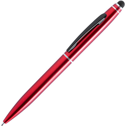 Kugelschreiber Pointer Fisar , rot, Aluminium, 13,70cm (Breite), Bild 2