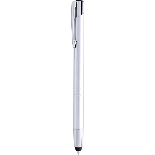 Kugelschreiber Pointer Mitch , silber, Aluminium, 13,90cm (Breite), Bild 1