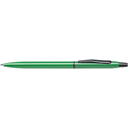 Kugelschreiber Pirke , grün, Aluminium, 13,90cm (Breite), Bild 3