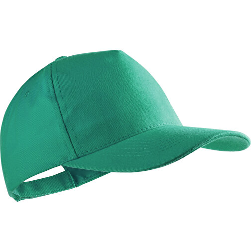 Mütze Bayon , grün, 100% Gebürstete Baumwolle, , Bild 1