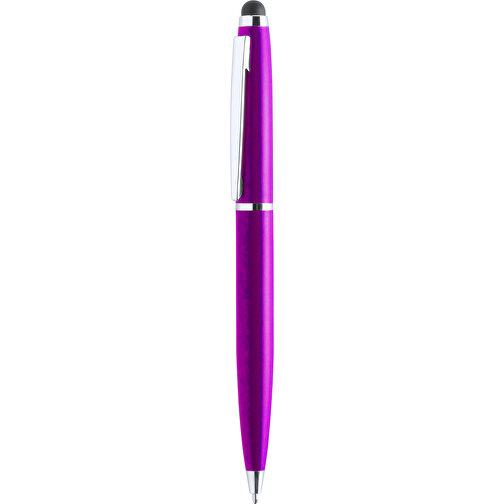 Kugelschreiber Pointer Walik , fuchsie, Metall, 14,00cm (Breite), Bild 1