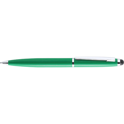 Kugelschreiber Pointer Walik , grün, Metall, 14,00cm (Breite), Bild 3