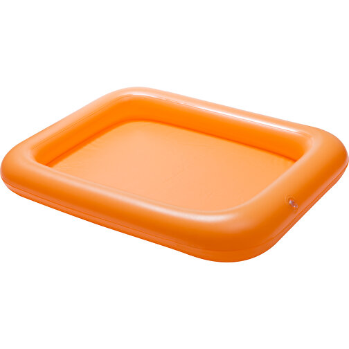 Tisch Pelmax , orange, PVC, 60,00cm x 46,00cm x 7,00cm (Länge x Höhe x Breite), Bild 1