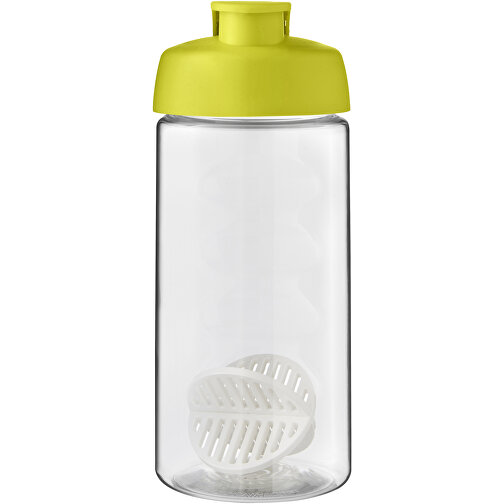 H2O Active® Bop 500 Ml Shakerflasche , limone / transparent, PET Kunststoff, PP Kunststoff, PP Kunststoff, 17,40cm (Höhe), Bild 3