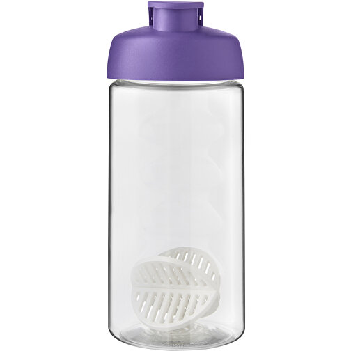 H2O Active® Bop 500 Ml Shakerflasche , lila / transparent, PET Kunststoff, PP Kunststoff, PP Kunststoff, 17,40cm (Höhe), Bild 3