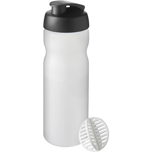 Baseline Plus 650 Ml Shakerflasche , schwarz / klar mattiert, HDPE Kunststoff, PP Kunststoff, PP Kunststoff, 22,30cm (Höhe), Bild 1