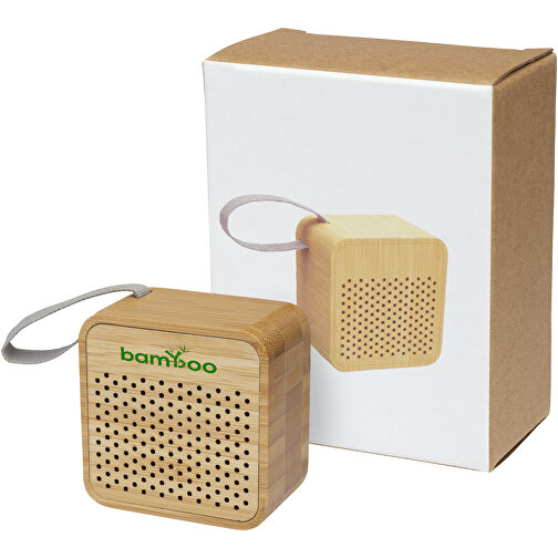 Arcana Bluetooth® høyttaler i bambus, Bilde 2