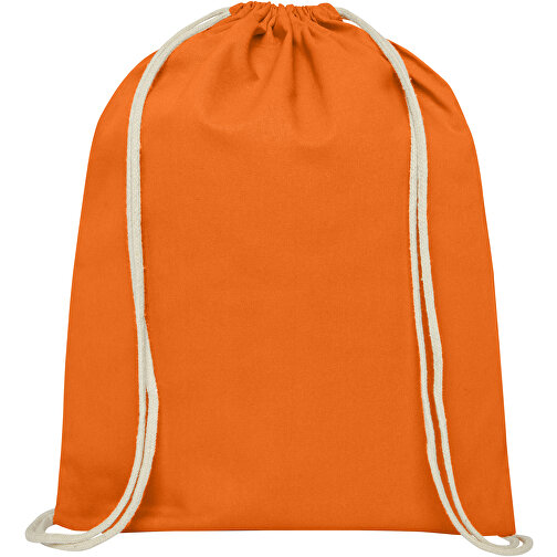 Plecak Oregon wykonany z bawełny o gramaturze 140 g/m² ze sznurkiem ściągającym, Obraz 3