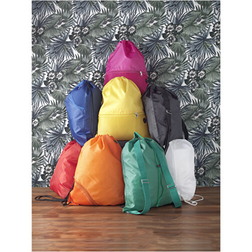 Oriole rygsæk i mesh med snøre, Billede 6