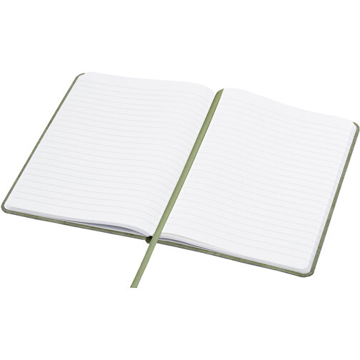 Breccia A5 Notizbuch Aus Steinpapier , Green Concept, grün, Tyvek® Papier, Steinpapier, 21,00cm x 1,00cm x 14,50cm (Länge x Höhe x Breite), Bild 5