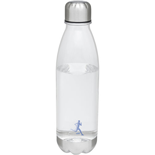 Cove 685 Ml Sportflasche , transparent klar, SK Plastic, Edelstahl, 25,30cm (Höhe), Bild 2