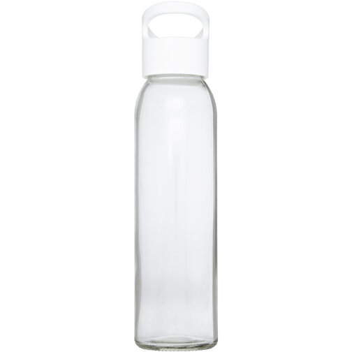 Sky 500 Ml Glas-Sportflasche , weiss, Glas, PP Kunststoff, 25,60cm (Höhe), Bild 3