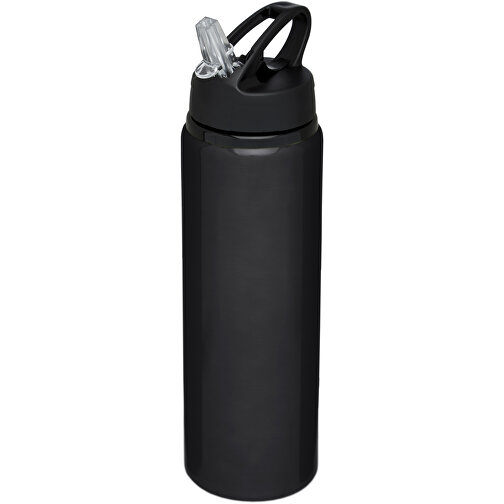 Fitz 800 Ml Sportflasche , schwarz, Aluminium, PP Kunststoff, 25,50cm (Höhe), Bild 1