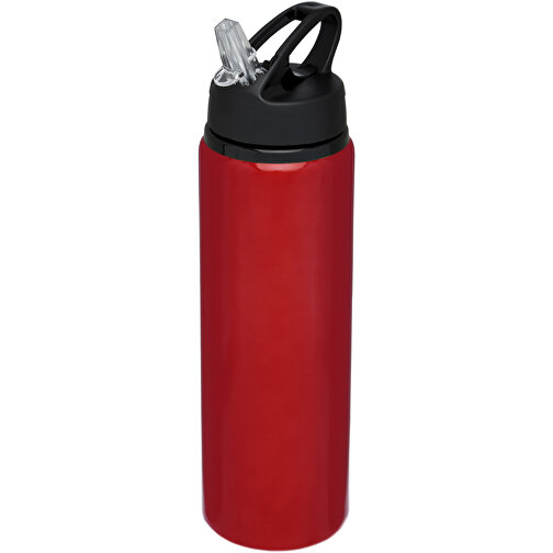 Fitz 800 Ml Sportflasche , rot, Aluminium, PP Kunststoff, 25,50cm (Höhe), Bild 1