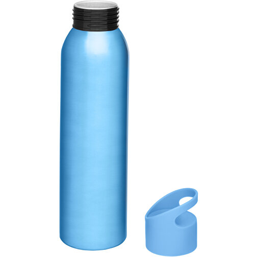 Sky 650 Ml Sportflasche , hellblau, Aluminium, PP Kunststoff, 26,00cm (Höhe), Bild 4