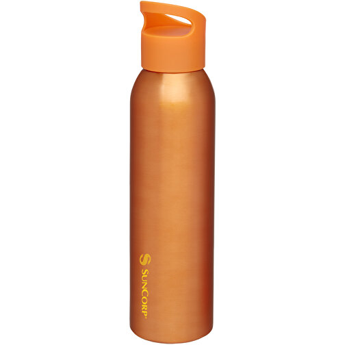 Sky 650 Ml Sportflasche , orange, Aluminium, PP Kunststoff, 26,00cm (Höhe), Bild 2