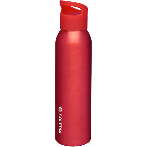 Sky 650 Ml Sportflasche , rot, Aluminium, PP Kunststoff, 26,00cm (Höhe), Bild 2