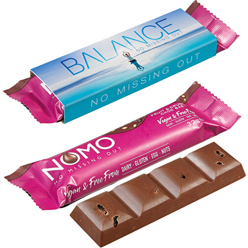 Barrita de chocolate vegano NOMO, Imagen 1
